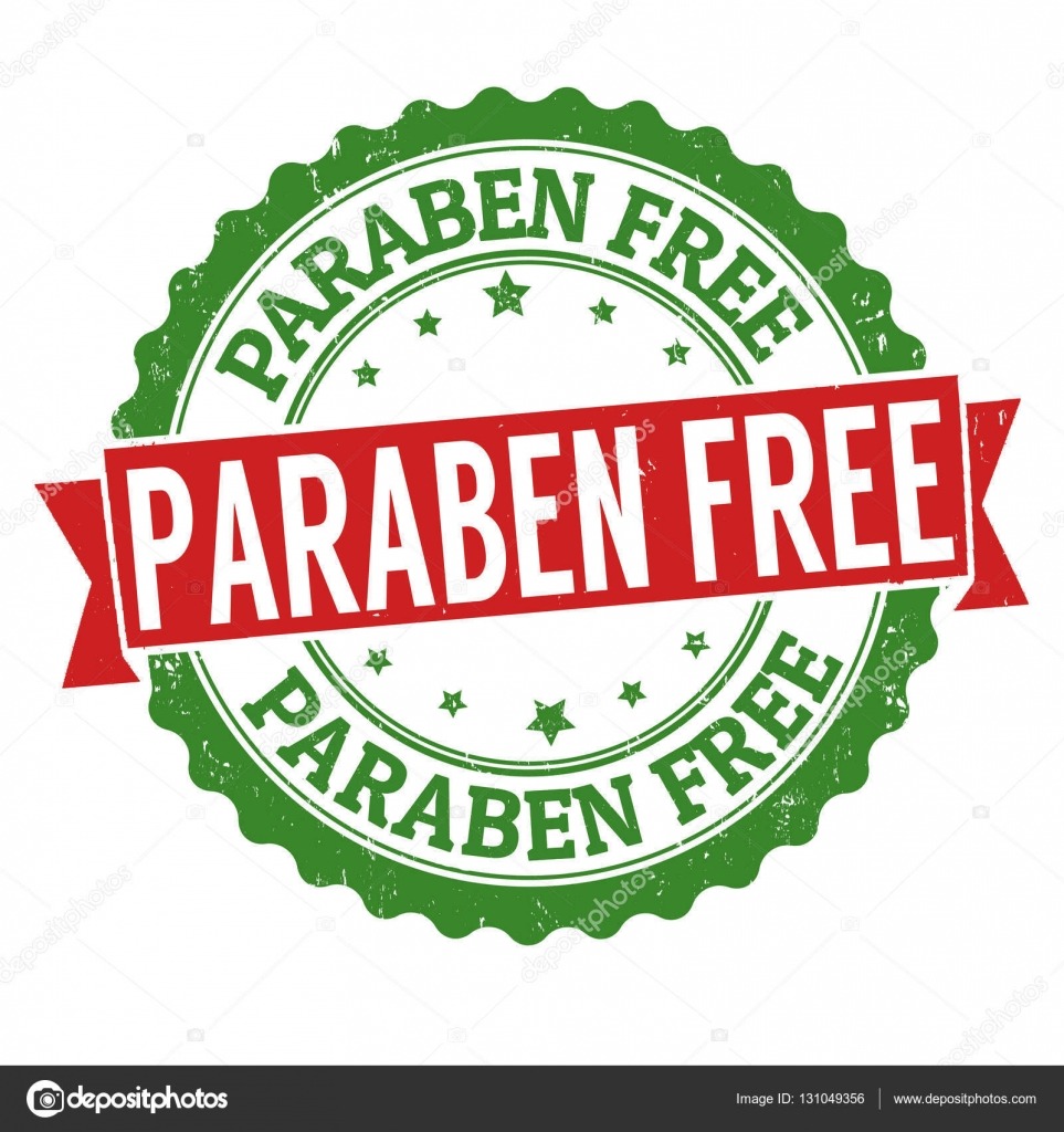 depositphotos 131049356 stock illustration paraben free sign or stamp